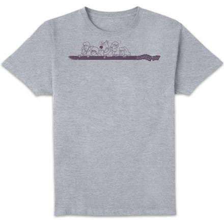 Scooby Doo Those Meddling Kids Retro Men's T-Shirt - Grey - M