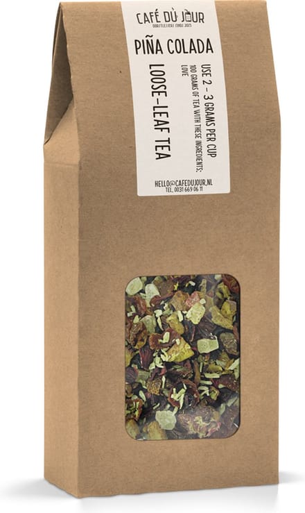Pina Colada - Vruchtenthee 100 gram - Café du Jour losse thee