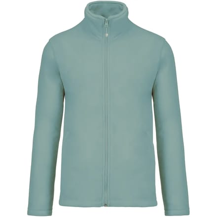 Kariban Microfleece met rits heren K911 - Sage - XL