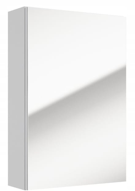 Deftrans Salsa - Hangende Badkamerkast - 60x40 cm - Wit - Spiegeldeur - Lakkering