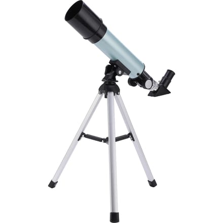 Telescoop voor kinderen en beginners Draagbare refractortelescoop 90x vergroting met statief en gray