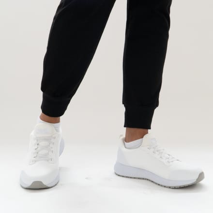Skechers Dames Squad Slipbestendige Veter Veiligheidsschoenen