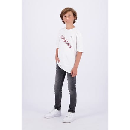 RAIZZED Boys Stanton T-shirt Real White Maat: 2 | T-Shirts Outlet | Unisex | Wit