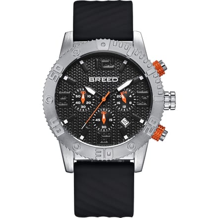 Breed Double Agent Chronograaf Horloge met Datum