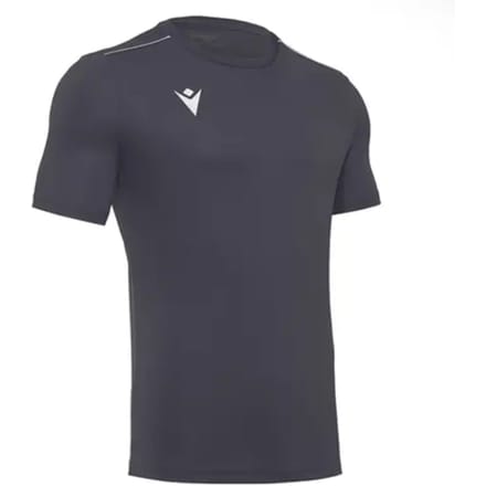 Macron Rigel Hero Shirt Korte Mouw Kinderen - Antraciet | Maat: 152