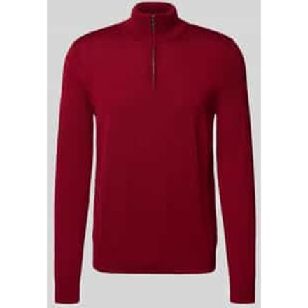 Gebreide pullover van scheerwol met schipperskraag model 'Dario'