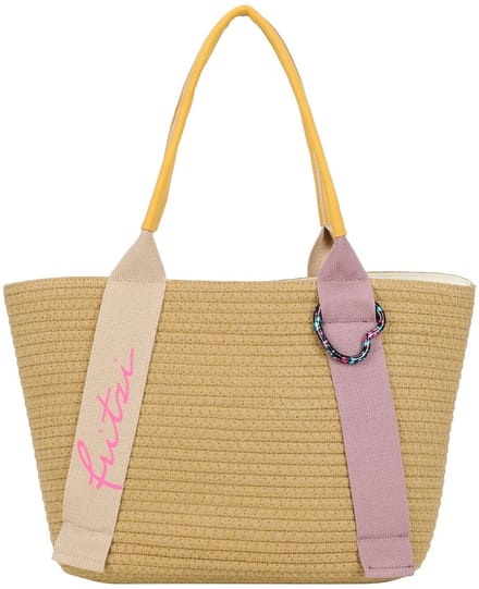 Fritzi aus Preußen schoudertas shopper Happy Summer Shopper Sun Shake beige