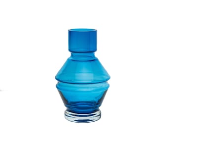 raawii Relae Vaas klein - Aquamarine blauw
