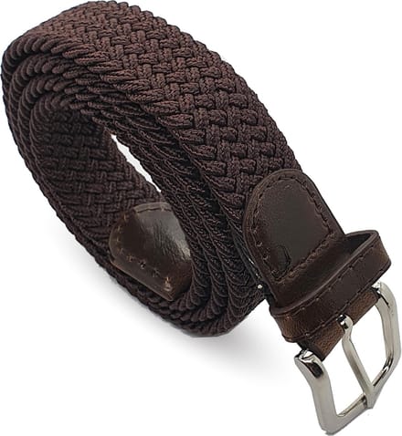 Safekeepers elastische riem -riem elastiek dames - Stretch Riem - riem dames - broekriem - 110 - bruin