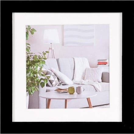 Fotolijst - Henzo - Modern - Fotomaat 20x20 cm - Zwart