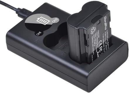 Camera Batterij Set - Reserve Accu - Fotografie - Dubbele Oplader - 178 g