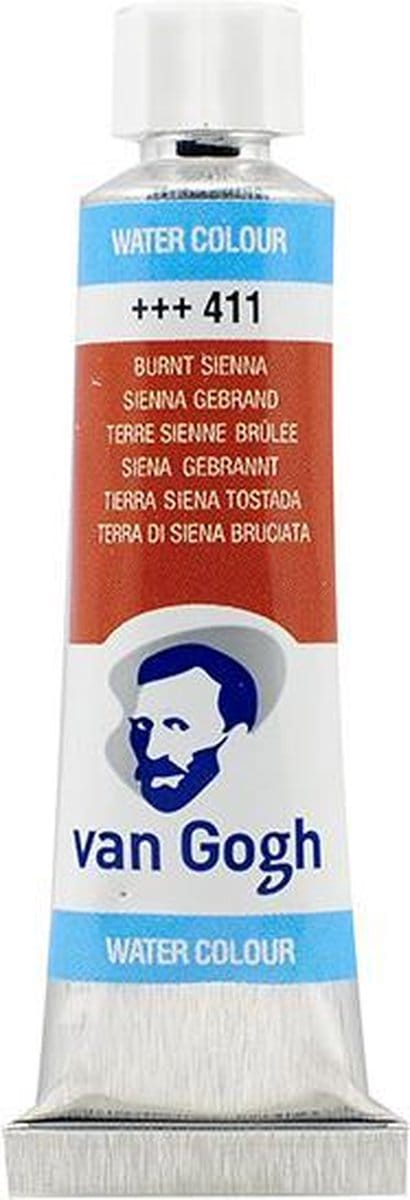 Van Gogh Water Colour tube 10 ml Burnt Sienna (411)
