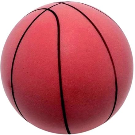 MASTER Ballon de Basket Souple - 18 cm - rouge