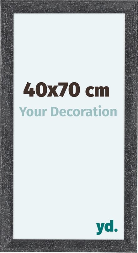 Your Decoration - Fotolijst 40x70 cm - MDF - Grijs Geveegd - Como