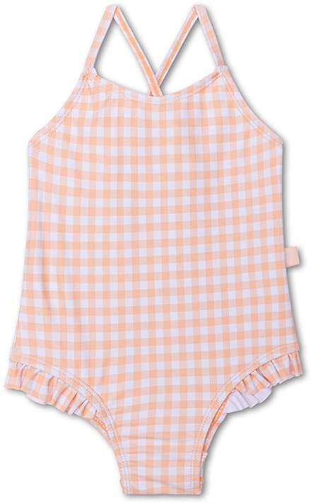Sunset Grid Bathing Suit