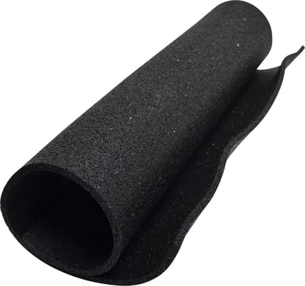 Sanivesk Anti-trilmat 60x60x0,06cm Zwart