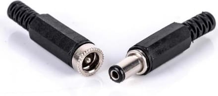 DC Stekker Man en Vrouw Jack Socket Connector Set