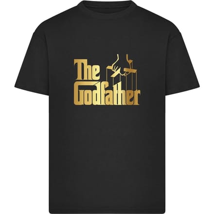 T-shirt Merchcode The Godfather Gold Logo Loose