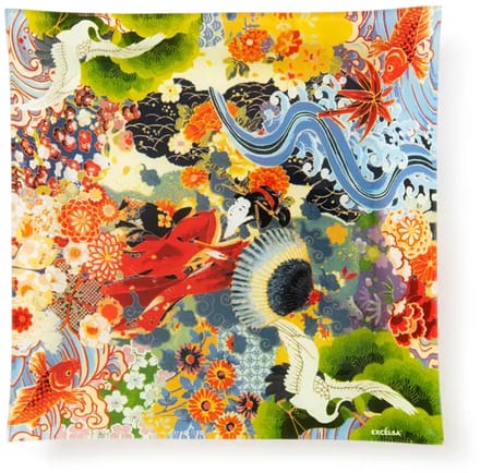 Kimono Bord / Dienblad 30x30 cm – Excelsa | Multicolor Keramiek | Vaatwasmachinebestendig
