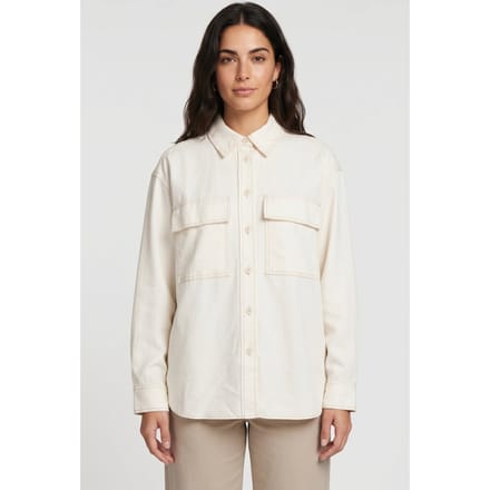 & Other Stories Tory Shirt White Taglia: M | Maglie a manica lunga Outlet | Donna | Bianco