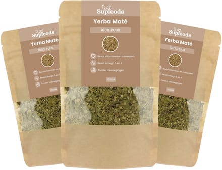 Yerba Mate 100% Puur - 600 gram - Traditionele Groene Thee - Yerba Mate Thee Ongerookt