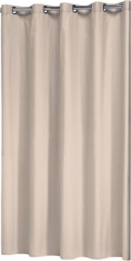 Sealskin Coloris Douchegordijn 180x200 cm - Polyester / Katoen - Beige