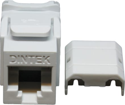 DINTEK - Keystone jack (10 pcs) - CAT6 - UTP - E-jack - Unshielded - 1305-04017