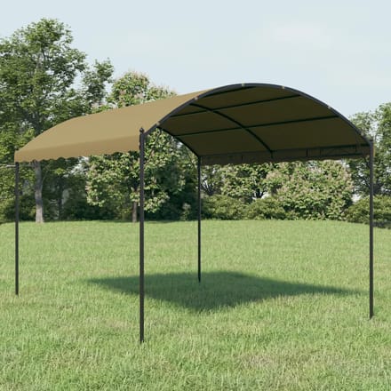 vidaXL - Prieel - 180 - g/m² - 4x3x2,6 - m - taupe