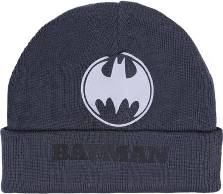 Donkergrijze, warme muts Batman DC Comics 56 cm