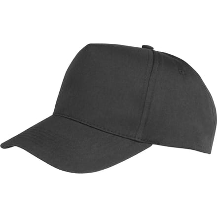 Result Core Junior Recycled Printers Cap RT984J - Black - One size