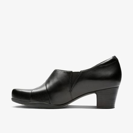 Rosalyn Adele Zwarte Leren Schoenen