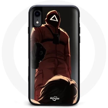 Coque - Teaser - Iphone XR - Souple - Noir - Squid Game