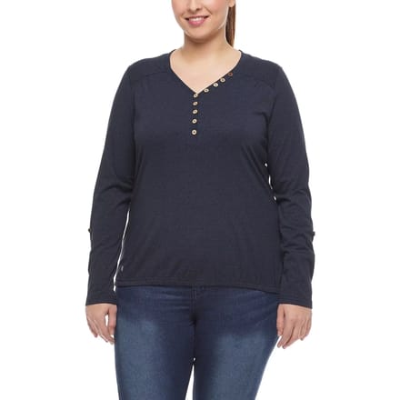 Dames-T-shirt met lange mouwen Ragwear Pinch Plus
