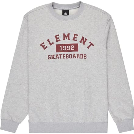 Element Home Team Sweatshirt Grijs L Man