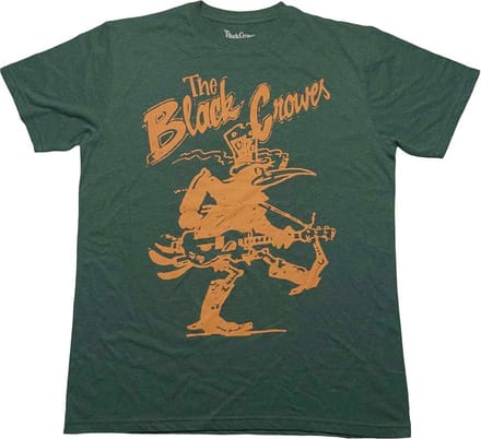 The Black Crowes - Crowe Guitar Heren T-shirt - S - Groen