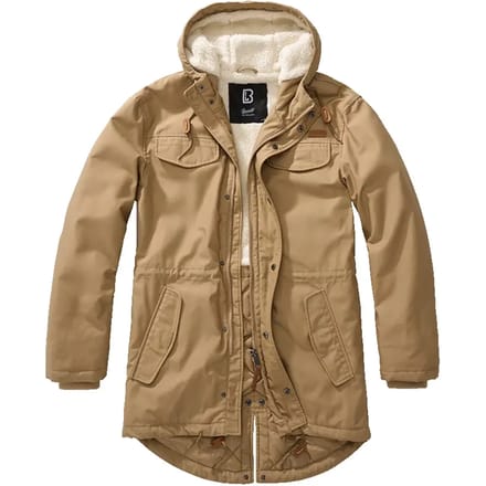 Brandit Marsh Lake Camel Parka Heren