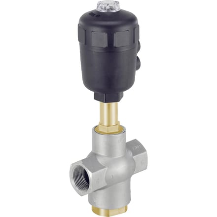 G 1 1/4'' Pneumatische 3-Weg NC Klepafsluiter RVS - 2006 - 287207
