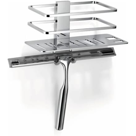 Giese shower basket Piano with holder for razor and wiper 30766-02