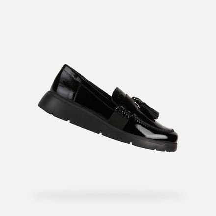 GEOX ARLARA DAMES Loafers - ZWART - Maat 36