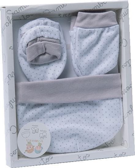 Gamberritos Babykledingset Jongens Grijs 5-delig Maat One Size