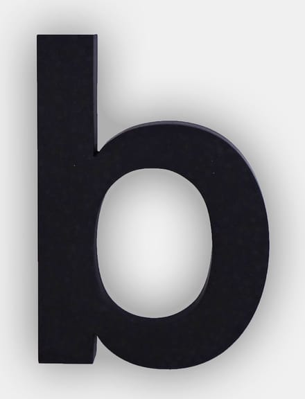 Letter b (klein)