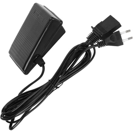 Naaimachine Voetpedaal Controller Multifunctioneel 3-Gats Stroomkabel voor SINGEREU Stekker 220V EU Plug black