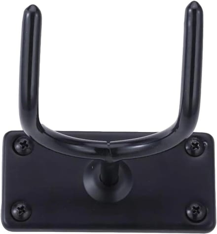 Strijkplank Muurbeugel - Hanger Opberger - Ruimte Besparen - Compact Ontwerp - 2 Stuks - Zwart