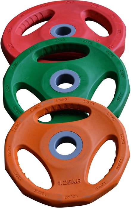 NexGen Aerobic pump Schijvenset Pro l Rubber | Ø 30 mm | 2 x 1.25/2.5/5 kg