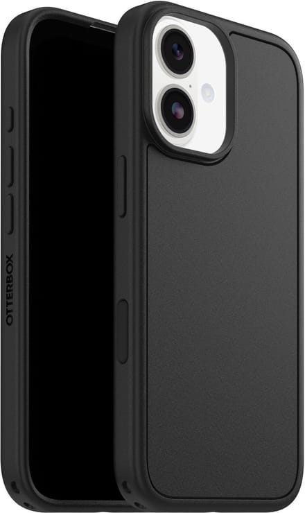 OtterBox Symmetry Clear MagSafe Camera Control Apple iPhone 17 Black Mist - black