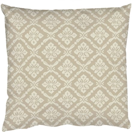 Sierkussens - Kussentjes Woonkamer - 40x40 cm - Floraal - Ornament - Beige