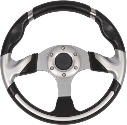 HIBO Sport Stuurwiel Boot Zilver