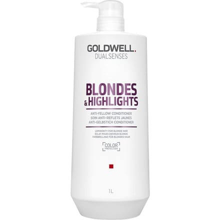 Goldwell Blondes & Highlights Conditioner tegen geel Kleurconditioner Dames 1000 ml