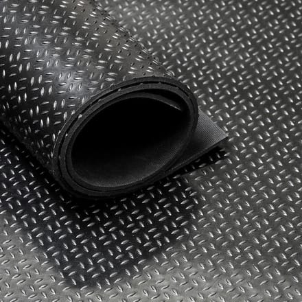 IVOL Rubber loper / rubbermat op rol Mini Diamant 3mm - Breedte 120 cm - per strekkende meter