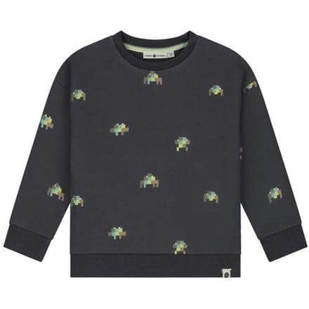 Stains & Stories peuter trui Graphite Grey 104 heren